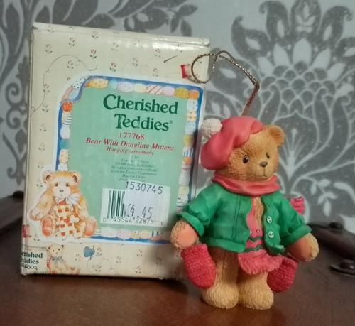 Cherished teddies bear with - cherished,