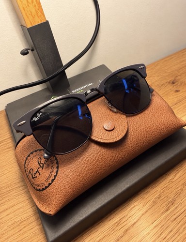 Ray clubmaster grey with - an,