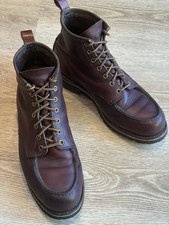 Red Wing Moc Toe Boots UK11