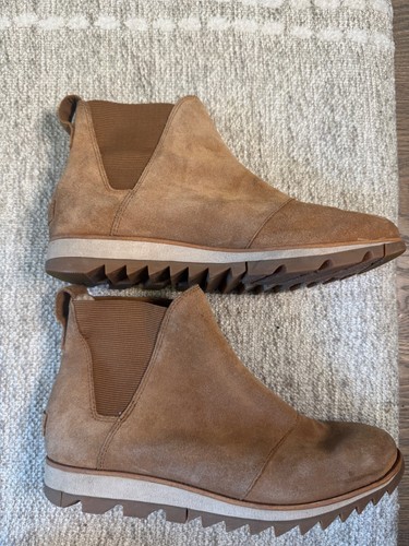 Sorel women tan suede ankle - sorel, women's