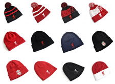 Liverpool FC Winter Beanie Turn Up Ski Bobble Liver Bird Men Women Knitted Hat