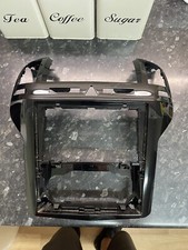 VAUXHALL ZAFIRA B CENTRE DASH CONSOLE SURROUND TRIM IN PIANO BLACK LZM23