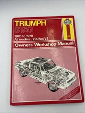 HAYNES TRIUMPH STAG  MANUAL