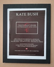 Kate Bush-This Woman's work-Anthology 1978-1990 Original UK Press Advert 1990