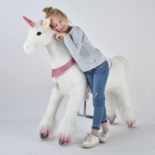 Christmas Unicorn Toy: Ride-On