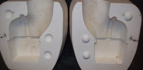 Ceramic mold molds basket with - molds,