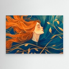 Art, print on canvas, decor