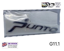 New Genuine OEM Fiat Punto Rear Tailgate Badge Emblem 51841912