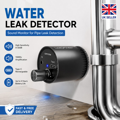 Water leak detector acoustic - water,