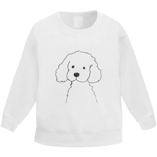 Cute poodle sketch kid s - 'cute, kid's