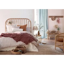 Natural Rattan End of Bed