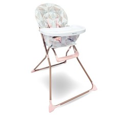 My Babiie MBHC1 Compact Highchair - Rose Geo