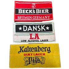 Beer Bar Towels 3 German Cotton Preloved Commercial Grade Golf Fishing see sizes