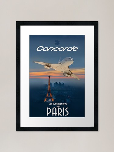 Concorde vol supersonique vers