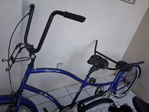 Blue seter tandem bikes - tandem,