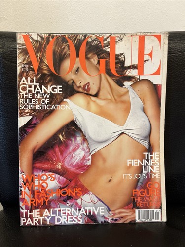 Vogue magazine april 2001 - magazine,