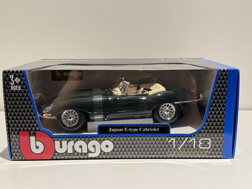 Burago jaguar type cabriolet - type,