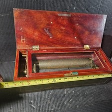 Antique  Cylinder Music Box
