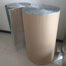 Self-Adhesive 10M-50M Double Bubble Roll Foil Insulation Shed Floor Wall Roof