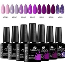 7pc Gel Nail Polish Set | Nail Art | Soak Off UV Gel Long Lasting Manicure Kits