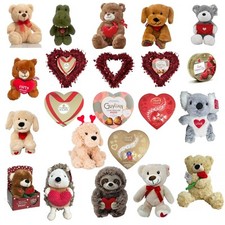 Plush Chocolate Heart Teddy