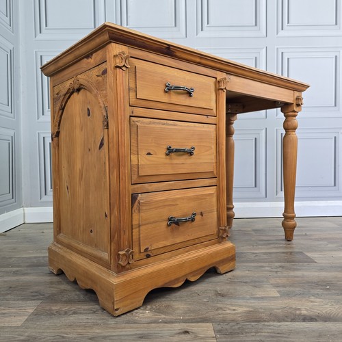 Vintage rustic pine - vintage, desk