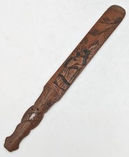 JAPANESE ANTIQUE CARVED BAMBOO