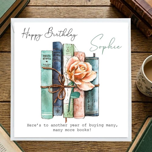 Personalised birthday book - personalised,