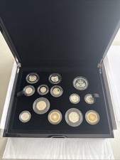 2010 UK Royal Mint .925 Silver Proof Coin Set
