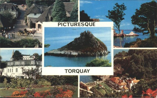 Vintage colourmaster postcard - vintage,