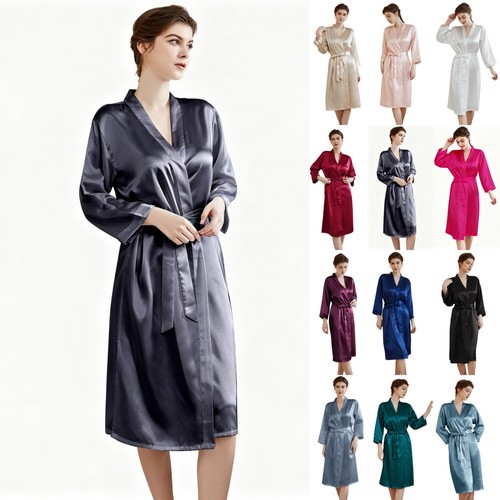 New plain long satin silk - long,