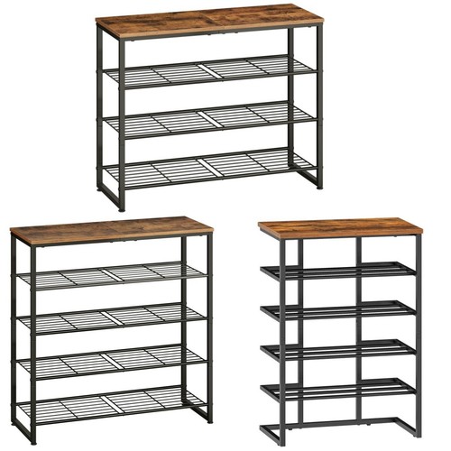 Tier shoe rack - 2/6-tier,