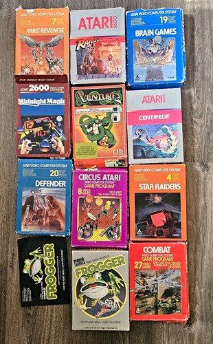 Atari 2600 boxed games - 2600,