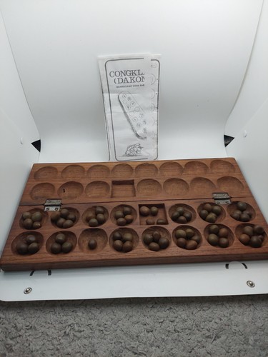 Mancala vintage hand carved - vintage,