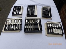 36 PIECE COMMUNITY STAINLESS STEEL FROSTFIRE PATTERN CUTLERY SET