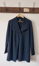 Womens Wool Jigsaw Blue Smart