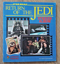PANINI STAR WARS RETURN OF THE JEDI ALBUM COMPLETE,1983 LUCAS FILM