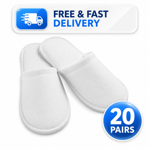 20pairs open toe - open, toweling