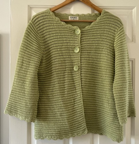 Kaliko cardigan size green - kaliko, 14