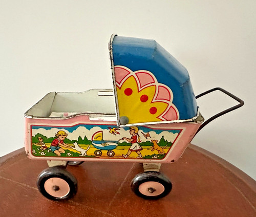 Antique tin lithograph - antique,