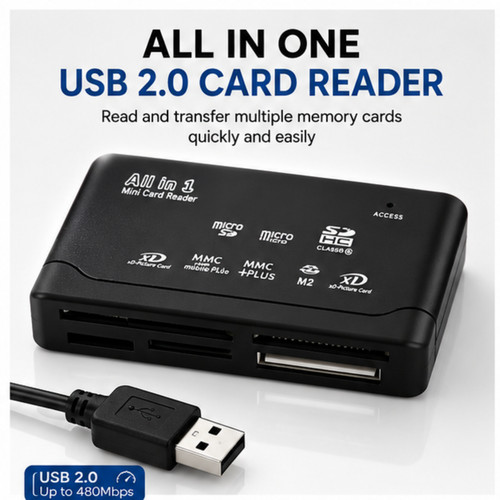 Usb memory card reader - memory, cf