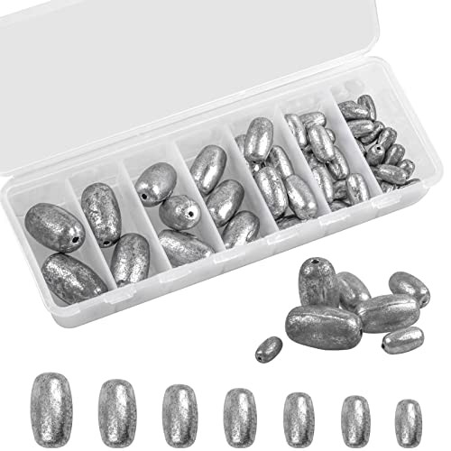 42pcs fishing weights egg - fishing,
