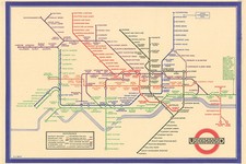 London Tube Map 1933 Vintage Wall Art Poster Print Picture Giclee Artwork
