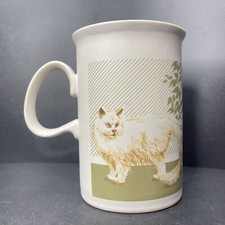 Vintage Dunoon Cats & Kittens stoneware mug made in Scotland 