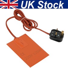 Car 220V Heater Pad Engine Block Hydraulic Tank Heating Plate Oil Pan Sump UK