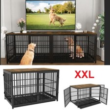 44" XXL Dog Crate Wooden
