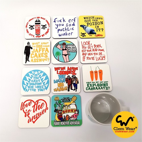 Rik mayall bottom - coasters, tv