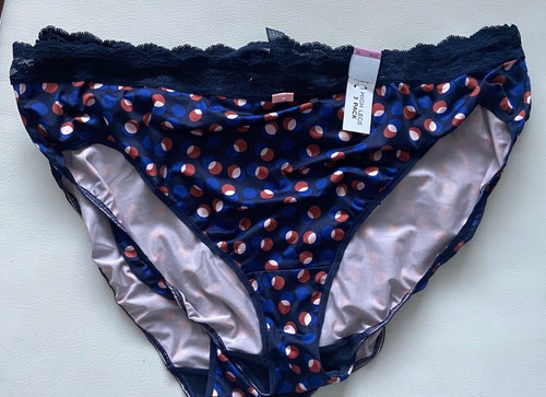 Bnwt 3pk navy print - m&s,