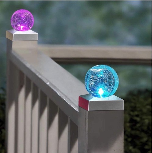Solar crackle ball multicolour - crackle,