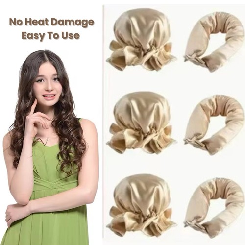 Heatless hair curling set - curling,
